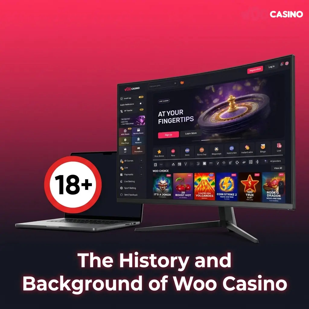 Woo Casino history and background, founded in 2020, owned by Rabidi N.V., licensed in Curaçao