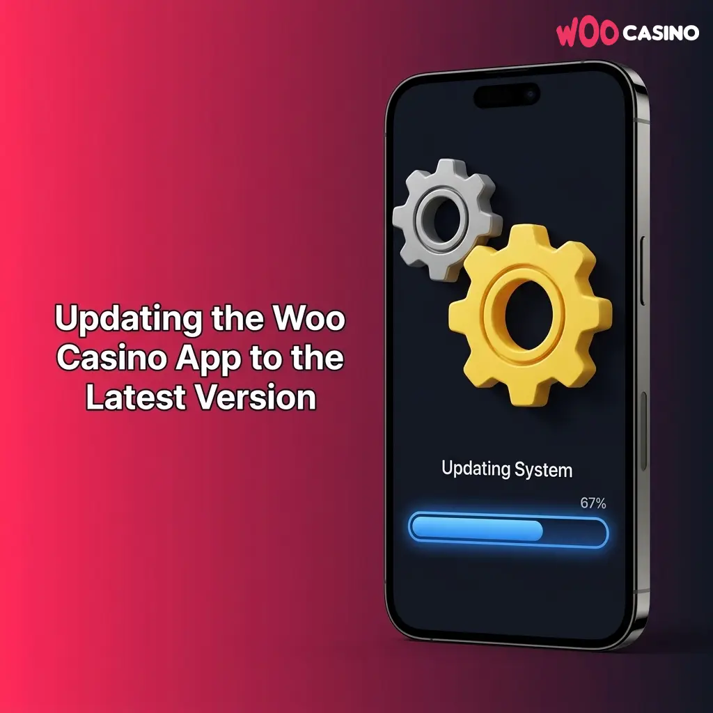Woo Casino PWA app updating automatically in browser with no manual steps required on mobile device
