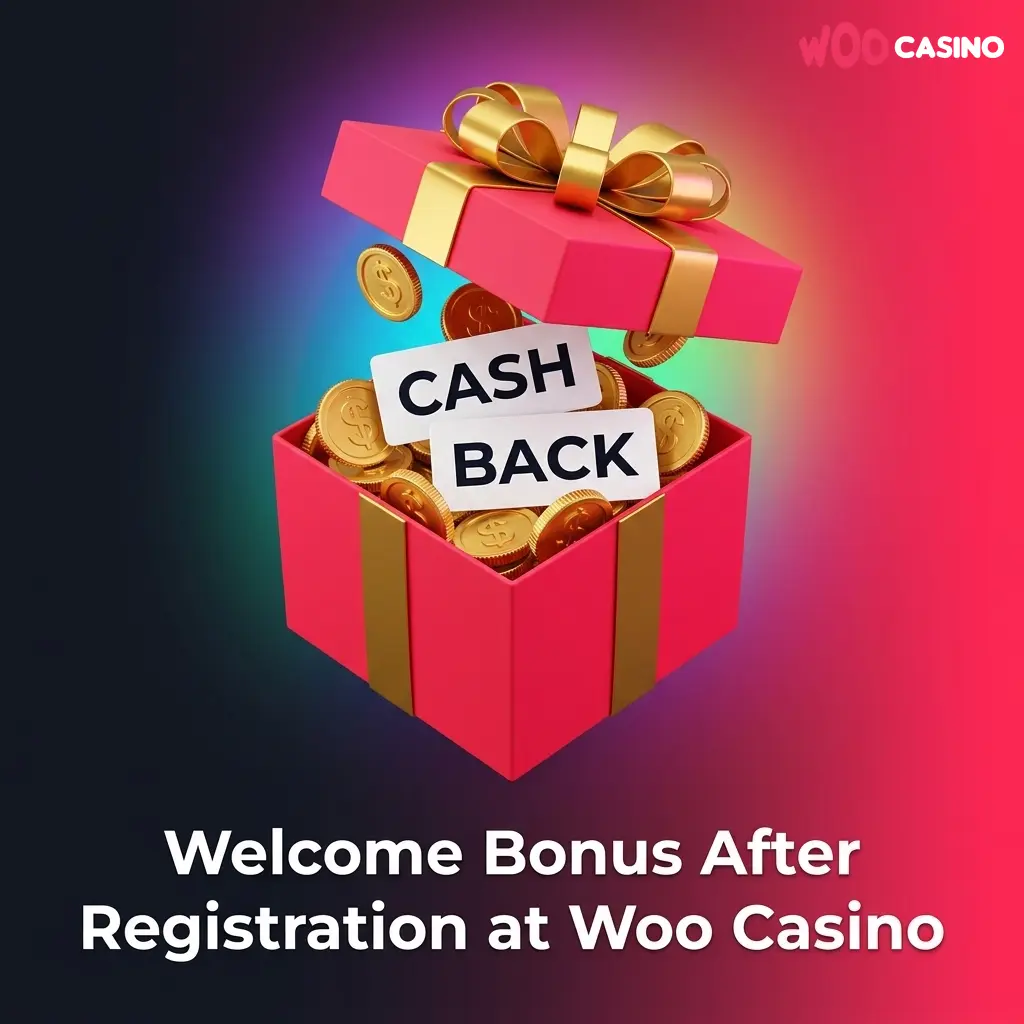 Woo Casino welcome bonus table showing 200% up to 6,500 AUD and 200 free spins across three deposits