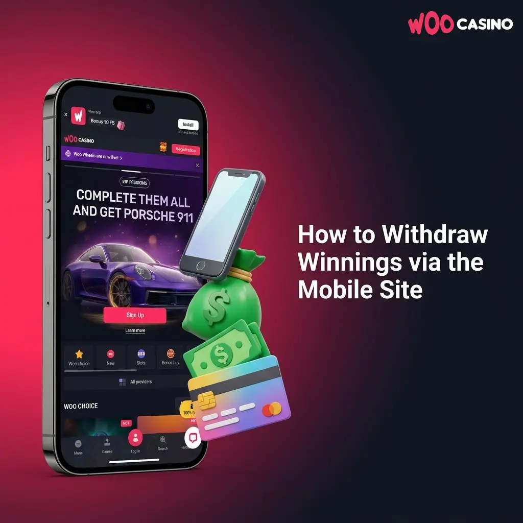 Step-by-step guide to withdrawing winnings on a mobile casino site with cashier options and AUD limits